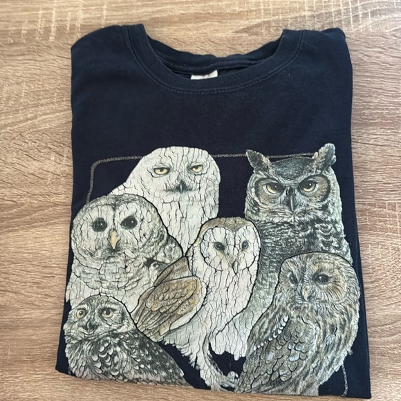 Gildan Other - Vintage Owl Shirt